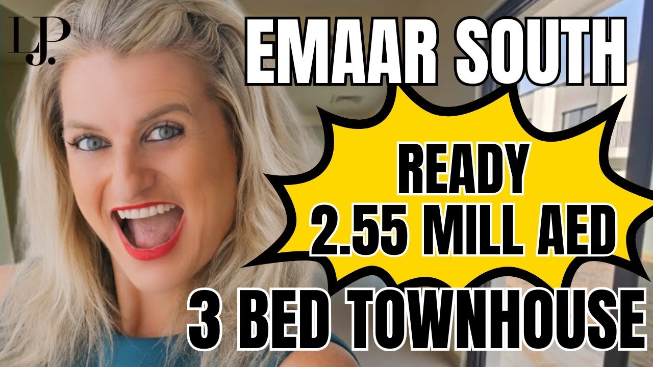 Таунхаус с 3 спальнями в районе Emaar South! ВСЕГО 2,55 млн дирхамов!