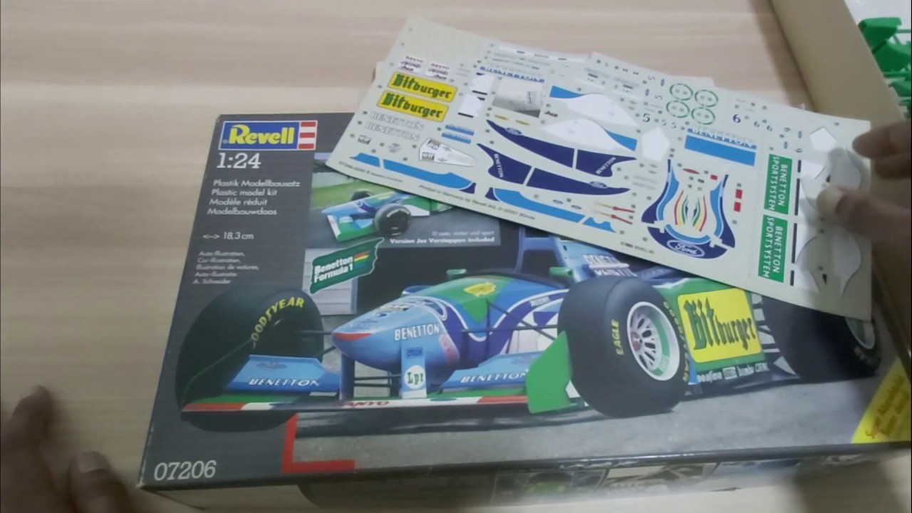 Kit Review: 1/24 Revell Benetton Ford B194 F1 Car
