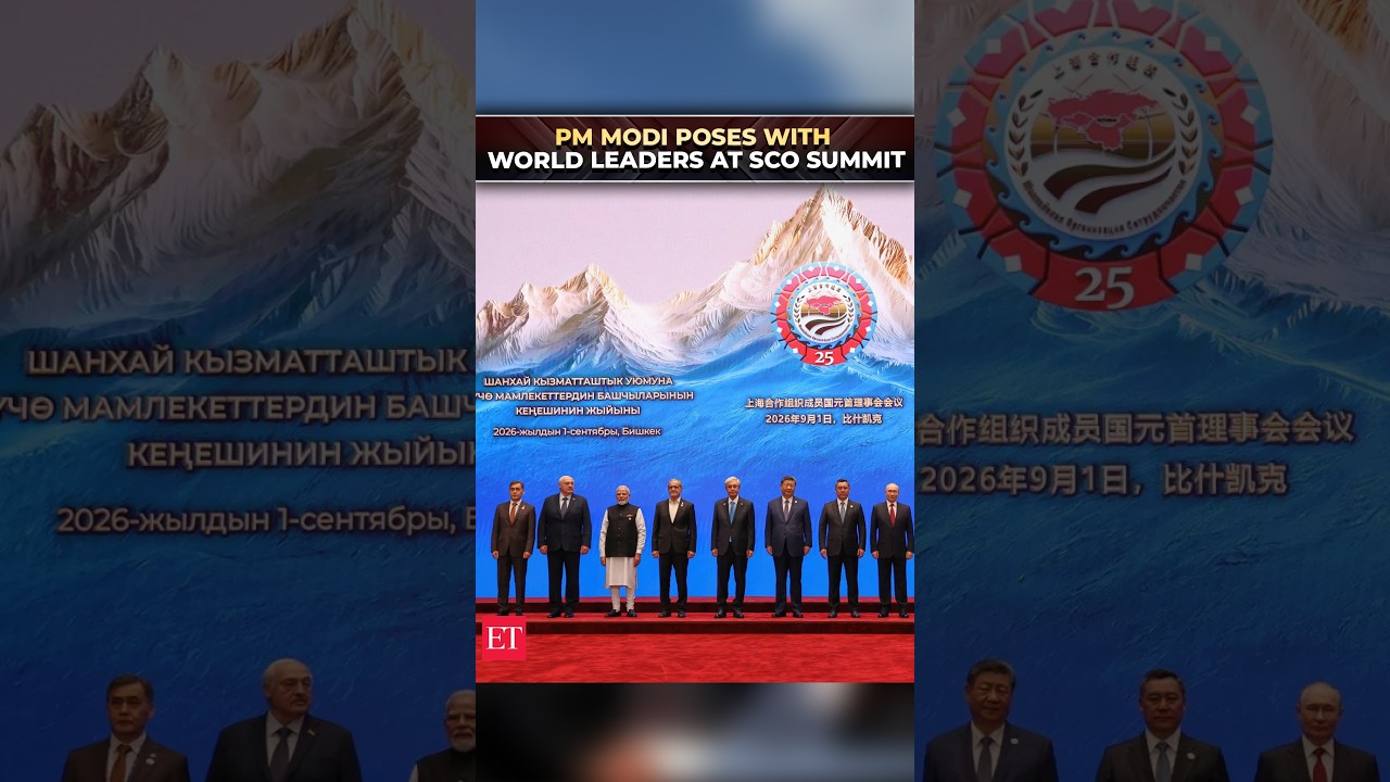 Bishkek: PM Modi joins world leaders for 26th SCO Summit on 25th anniversary