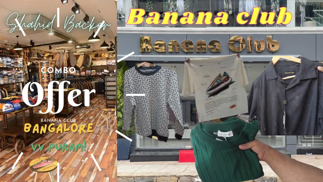 Best place to shop for men in Bangalore | Clothing | Bangalore fashion | Shahid Backer