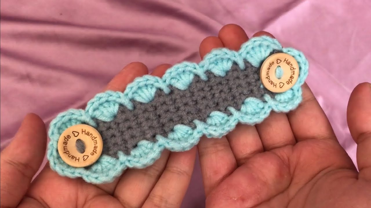 Cara kait (CROCHET) face mask adapter versi Tunku Azizah / extender / extension/ penyambung mask