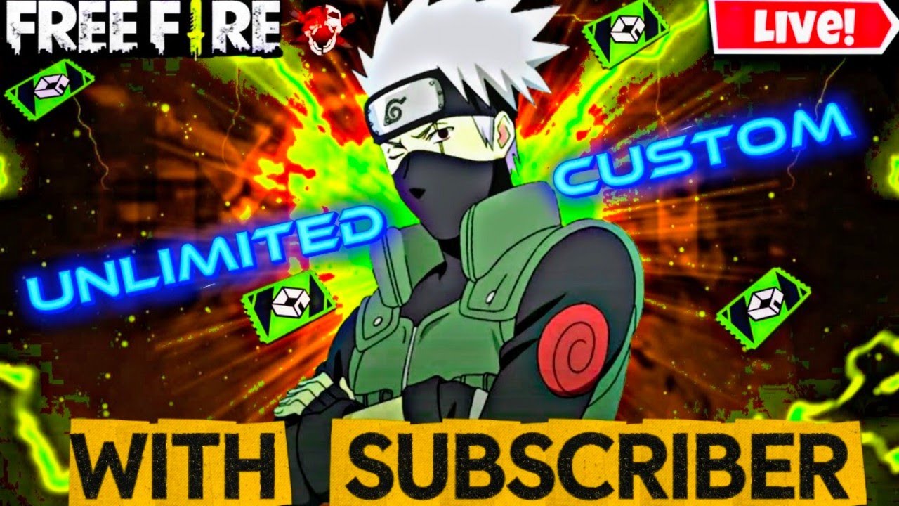 UNLIMITED CUSTOM MATCH FOR SUBSCRIBER 🤯🥶🔥🤯