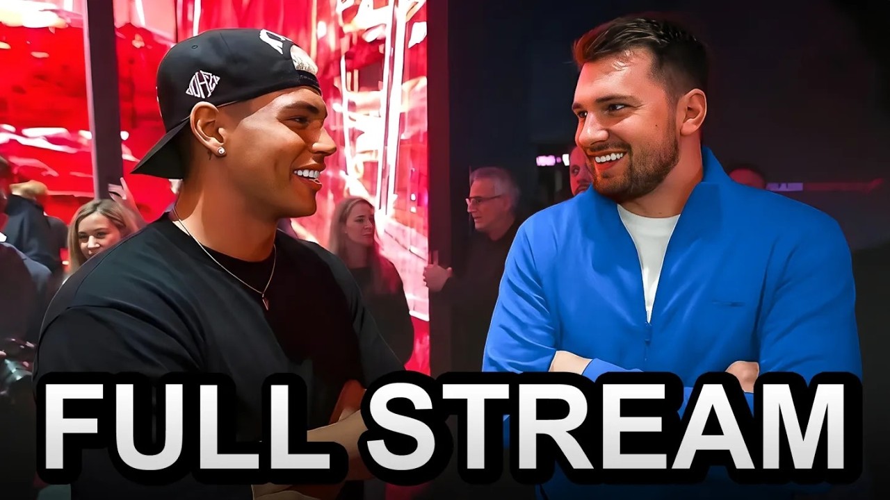 MARLON MEETING LUKA DONCIC? (FULL Stream)