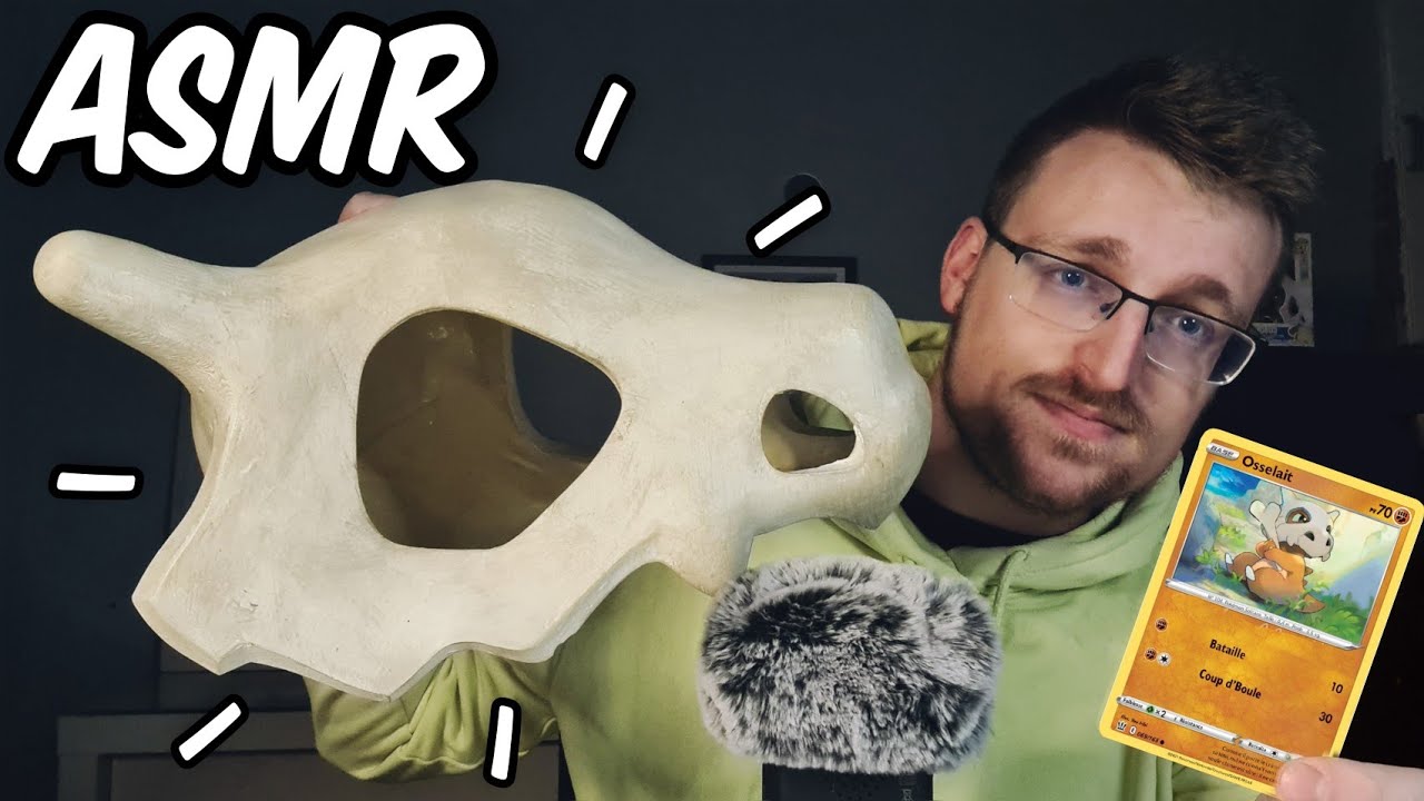 ASMR | Je te détends avec un CRANE D'OSSELAIT [POKEMON] + BlaBla 💭