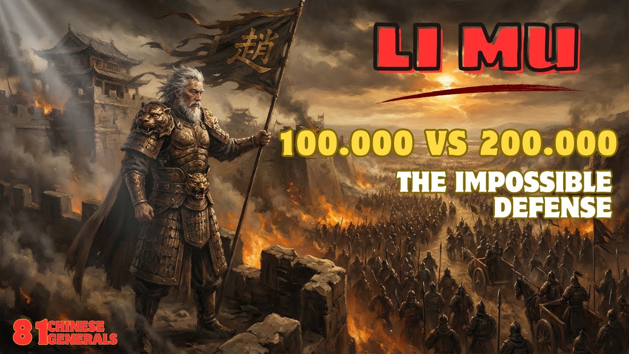 100,000 vs 200,000: The Only General The First Emperor Feared | Chinese Generals Quotes