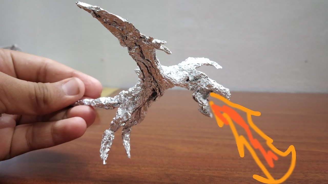 HOW TO MAKE A DRAGON OUT OF FOIL 2.0