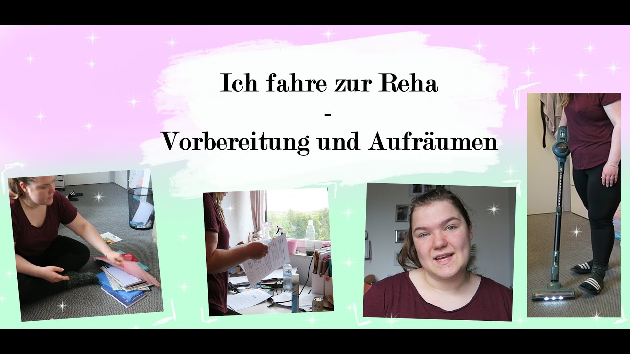 Ich fahre zur Reha | Vorbereitung | Sachen packen | Sophie's kleine Welt
