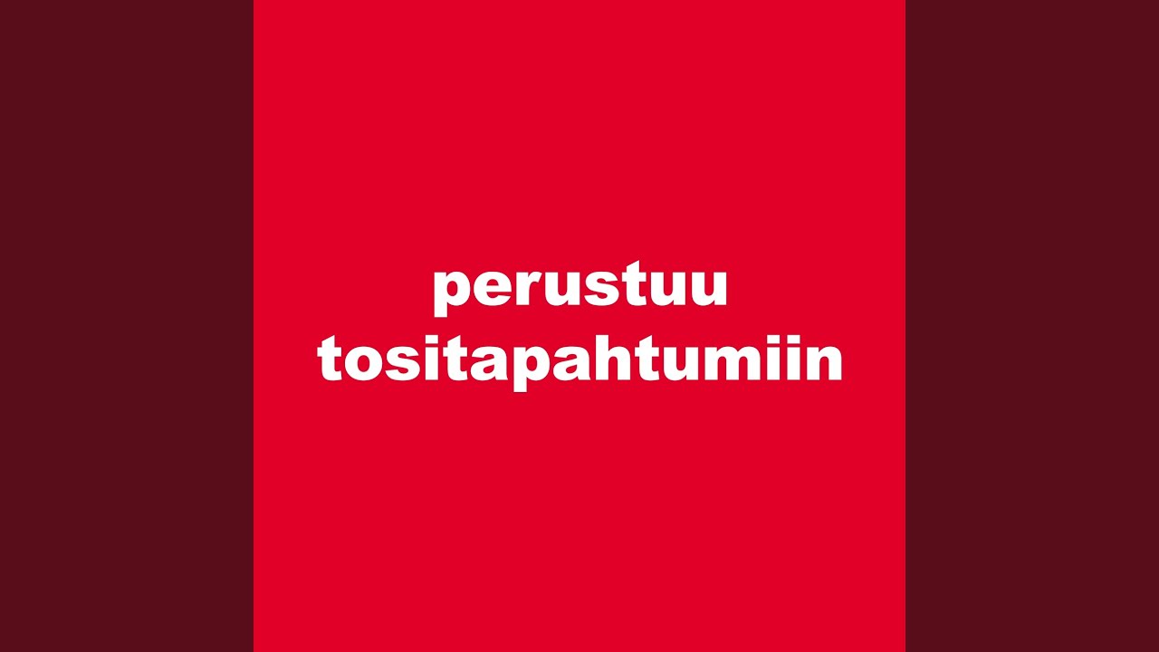 Perustuu tositapahtumiin