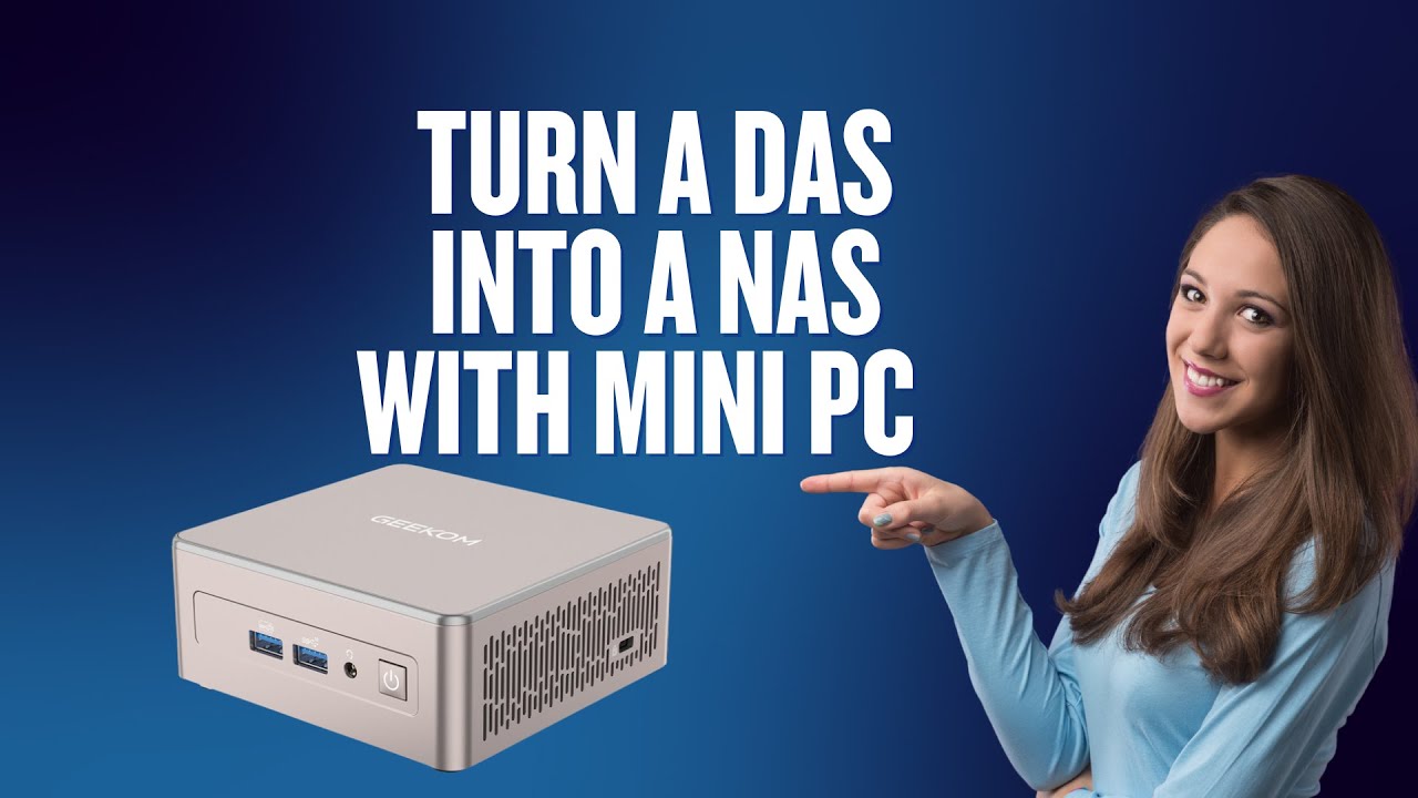 Turn A DAS into A NAS With Mini PC