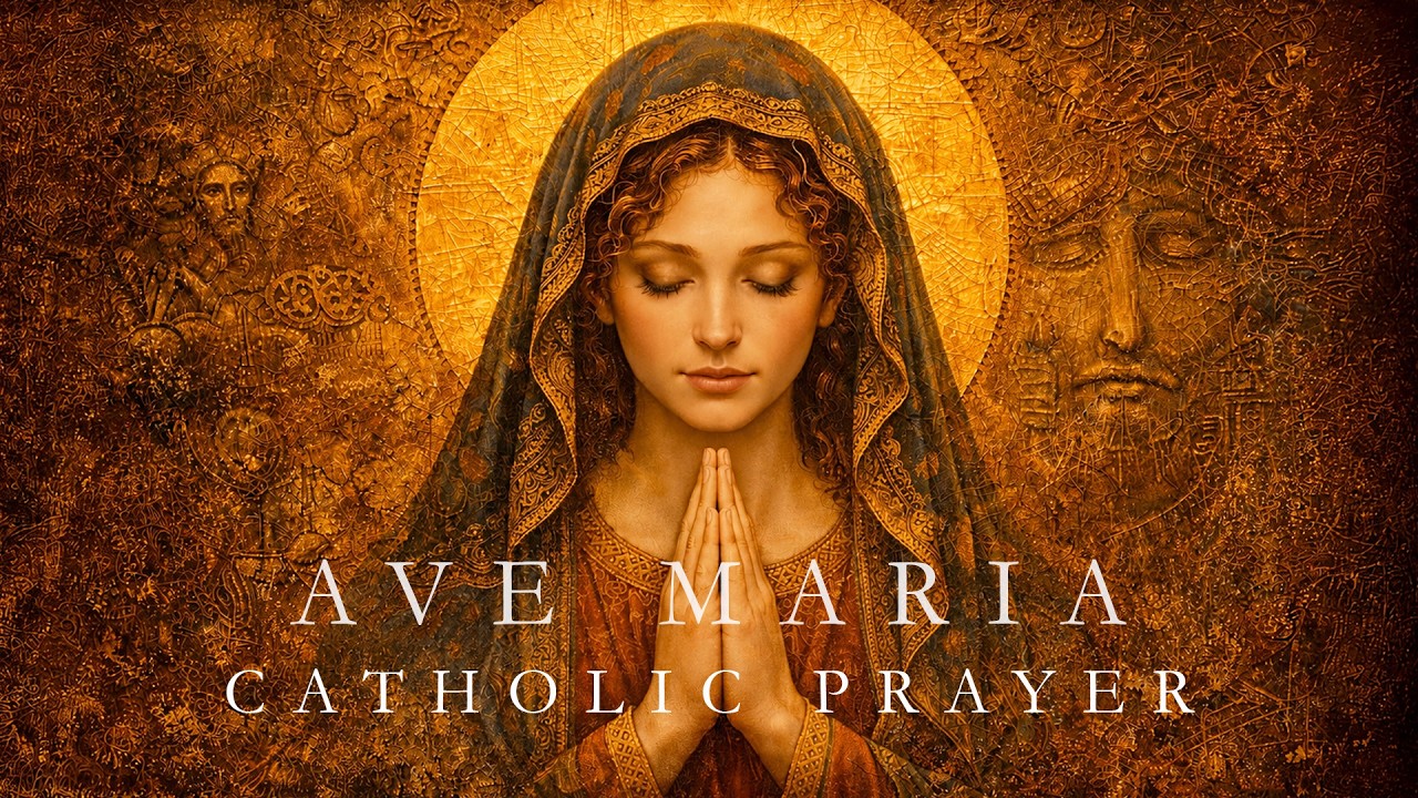 Ave Maria LIVE 24/7  Catholic Prayer for Sleep, Healing, Peace & Divine Protection | Gregorian Chant