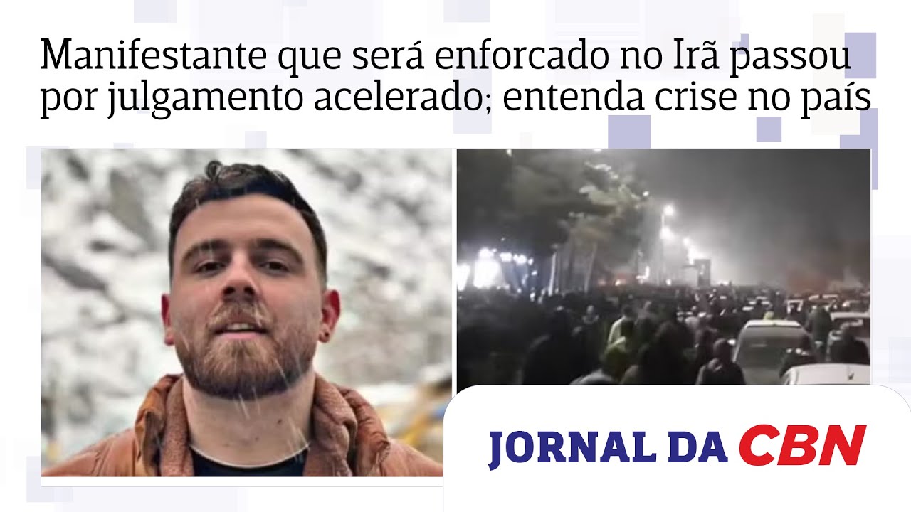 Manifestante que será enforcado no Irã passou por julgamento acelerados; entenda crise no país