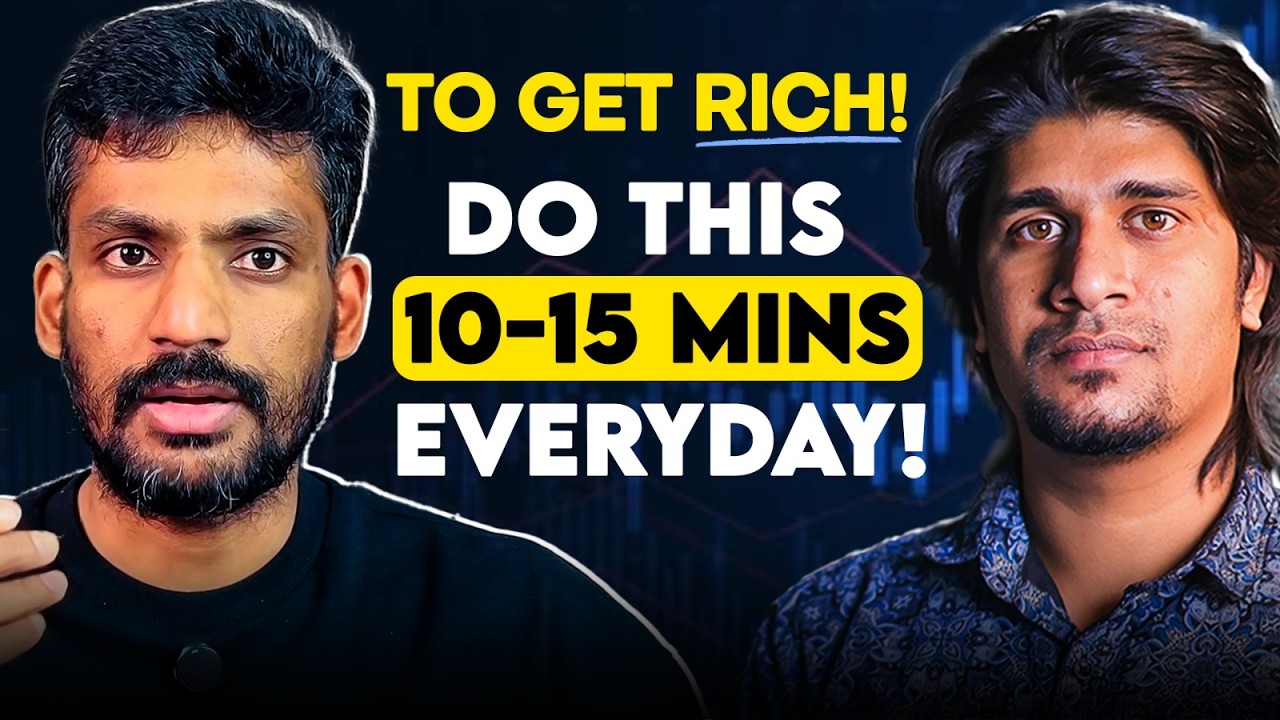 To get rich - Do this 10-15 mins everyday |FinancewithBoosan| |VJ Keshav|