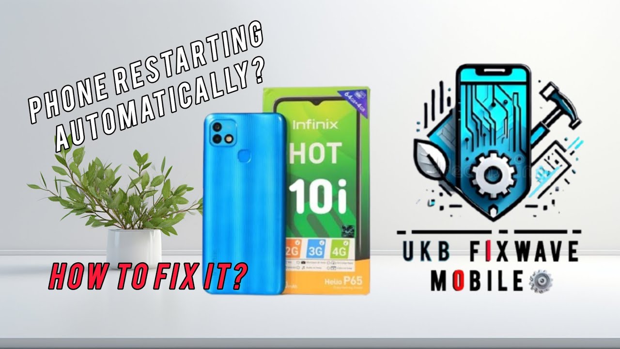 Phone Restarting Automatically 📲| Infinix Hot 10i Battery Replacement 🔋✅