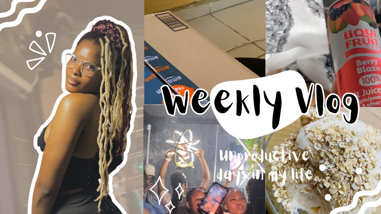 VLOG: Amazon Package | Checkers Grocery Haul | Night Out Clubbing | Making Dinner