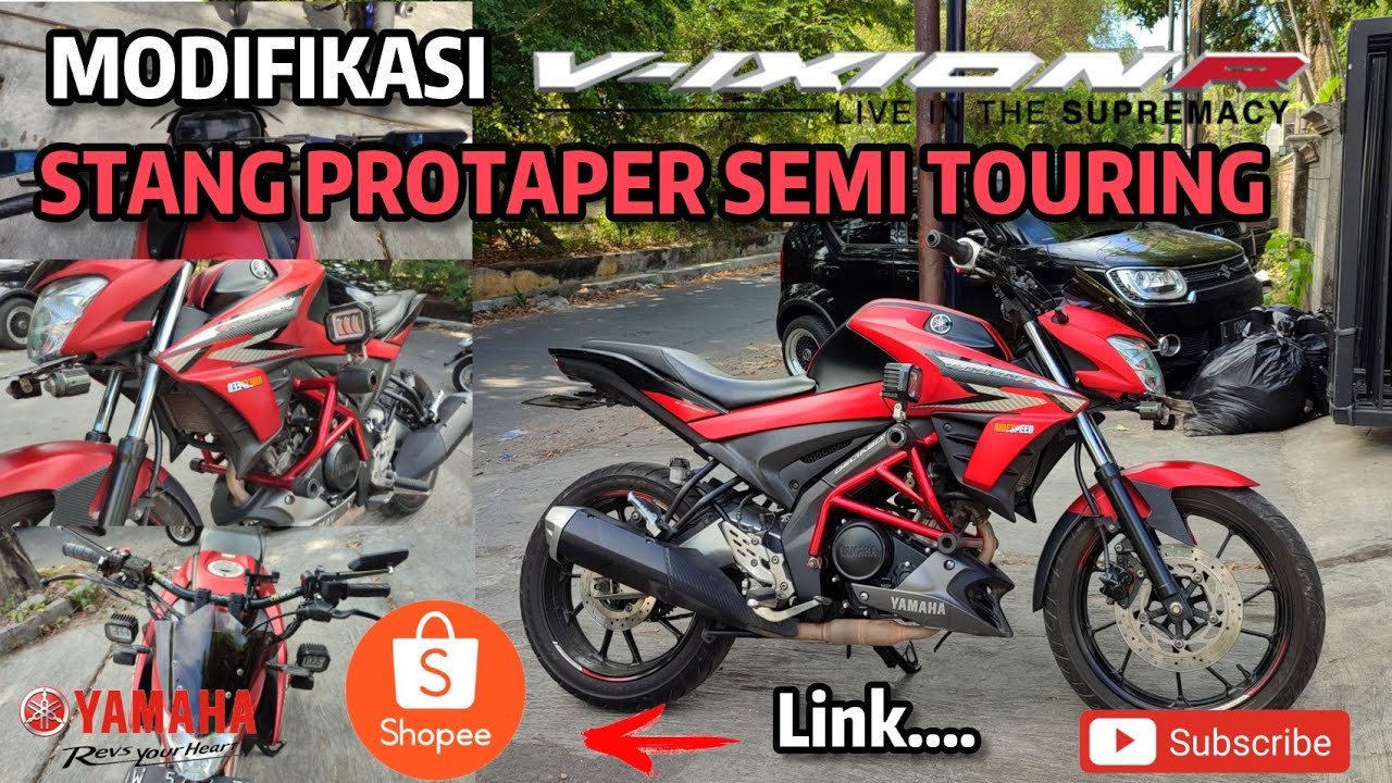 MODIFIKASI VIXION R PART 20 // SEMI TOURING LOOK PART SHOOPE