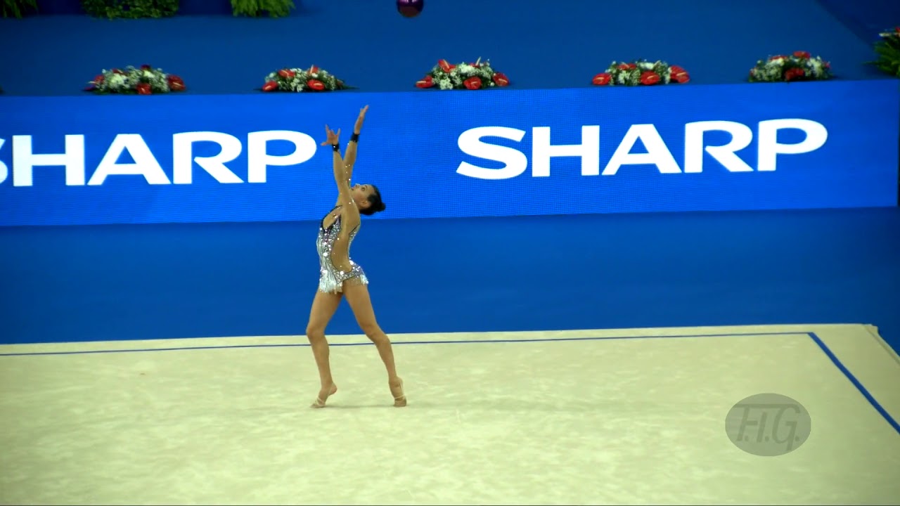 ASHRAM Linoy (ISR) - 2017 Rhythmic Worlds, Pesaro (ITA) - Qualifications Ball