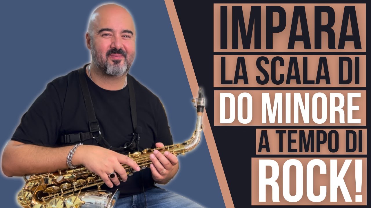 Impara la scala di do minore a tempo di rock con Maurizio