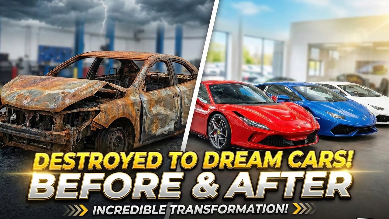 Destroyed to dream cars | transformation of cars | car of the year redesign