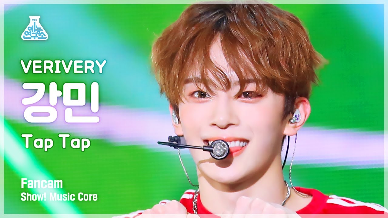 [예능연구소] VERIVERY KANGMIN  - Tap Tap(베리베리 강민 - 탭 탭) FanCam | Show! MusicCore | MBC221126방송