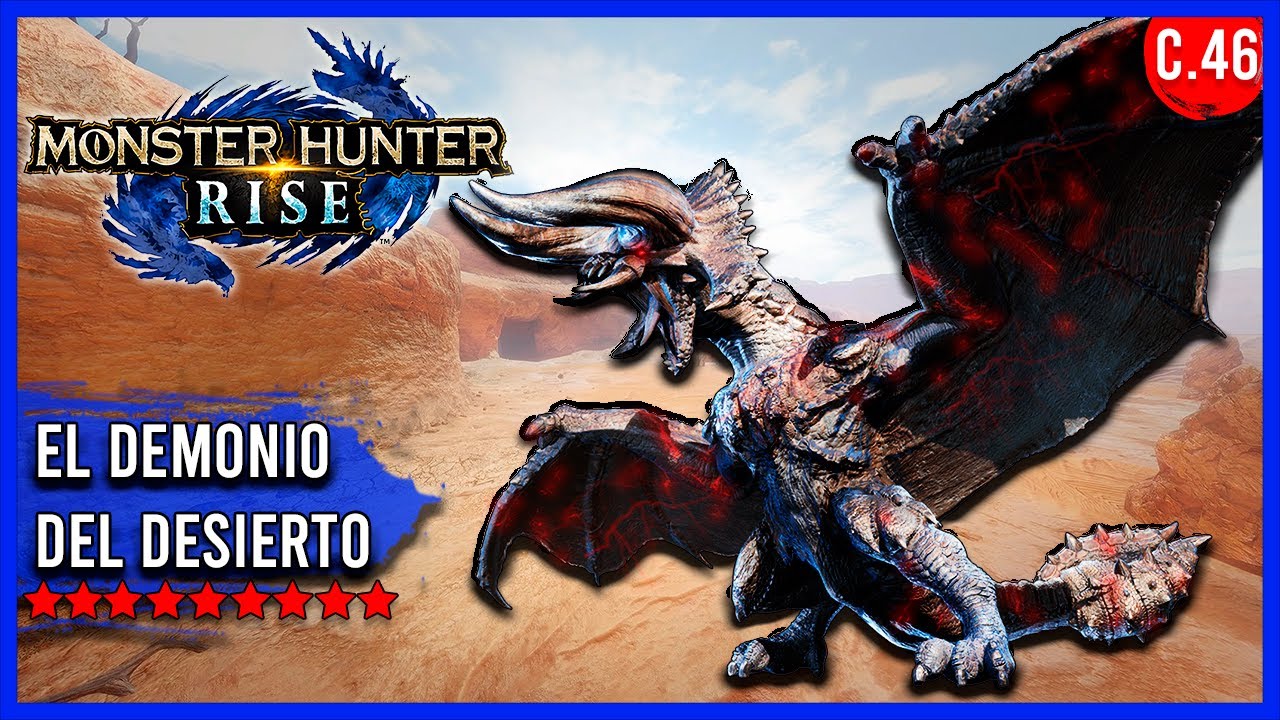 PELIGRO, DIABLOS APEX SUELTO -  MONSTER HUNTER RISE GAMEPLAY - GLAIVE DE INSECTO