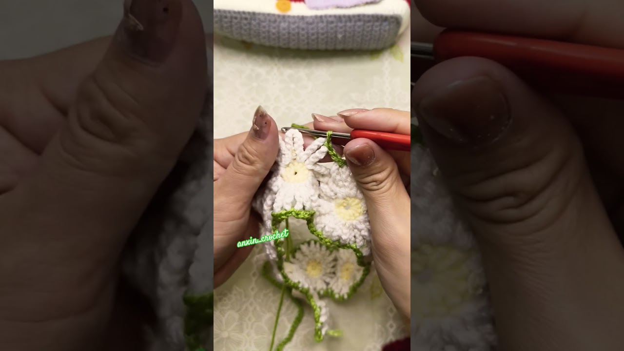 This crochet headband tutorial was updated.👇👌🏻 #crochet #anxincrochet #crochettutorialforbeginners