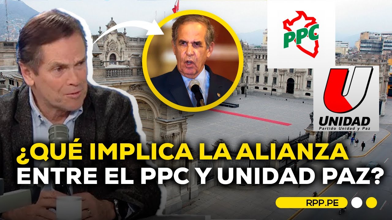 Roberto Chiabra será candidato presidencial de la Alianza entre el PPC y Unidad Paz #ADNRPP
