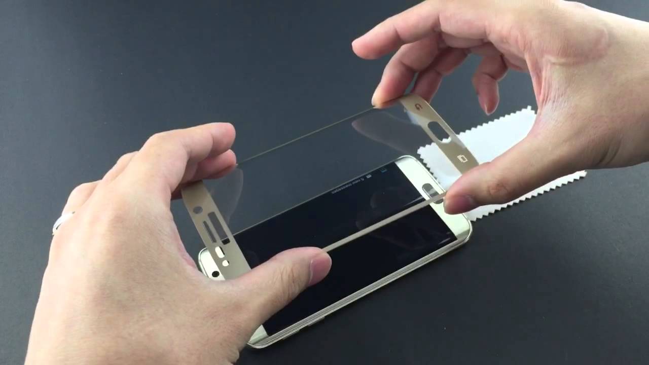 AMAZINGthing Galaxy S6 edge 3D Full Covered Tempered Glass