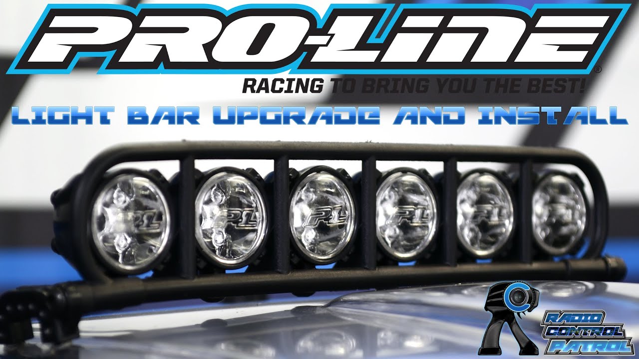 RC Patrol - Pro-Line Racing Light Bar install on Desert Raid body - Traxxas Slash/Rally 4x4 1/10