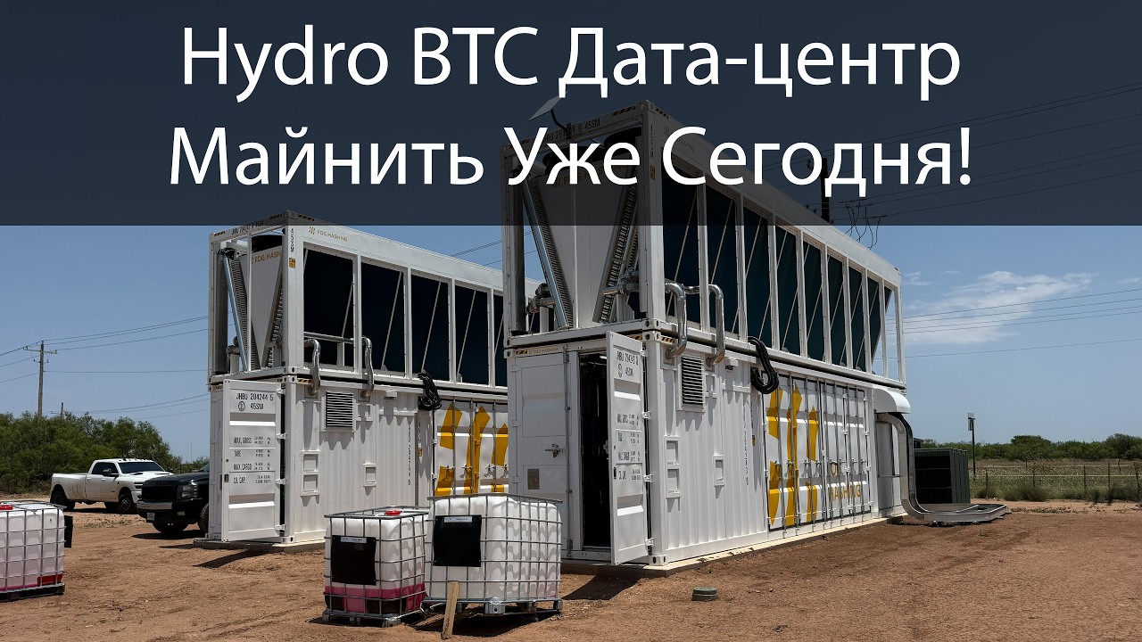 Дата-центр Hydro BTC, Fog Hashing, 4.5c kwh, Начните майнить уже сегодня!