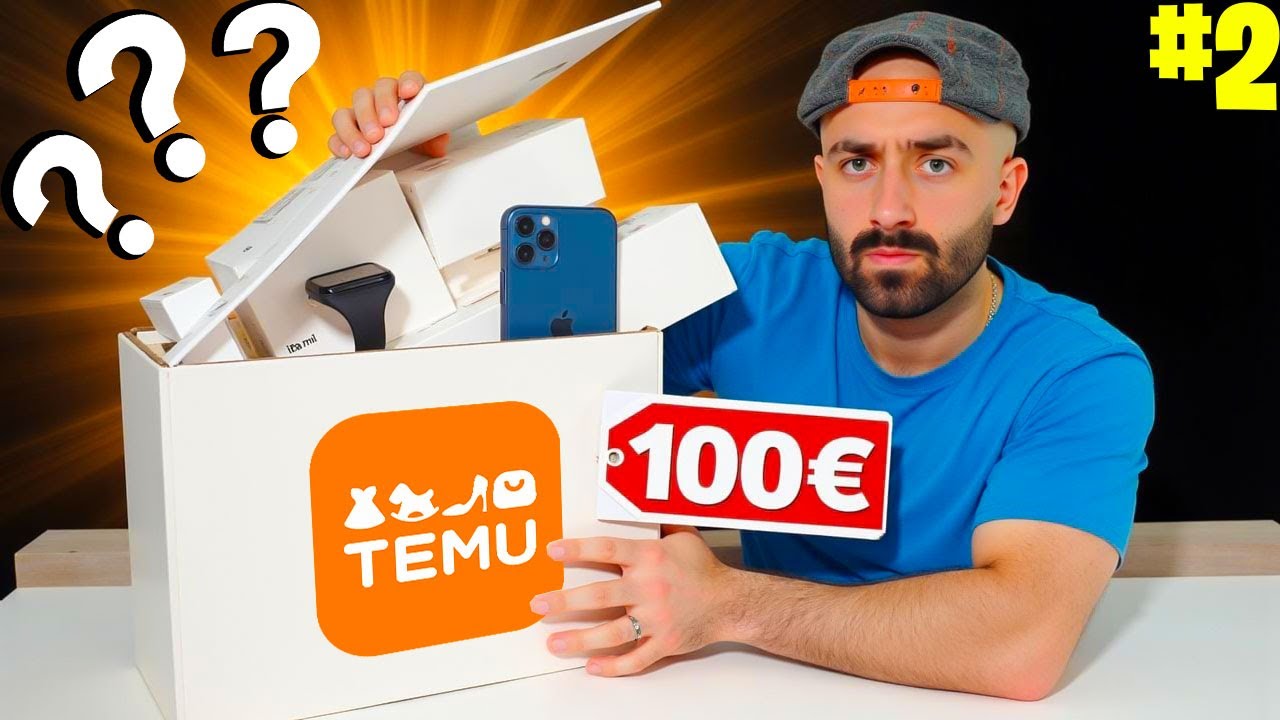 Ho COMPRATO una MYSTERY BOX su TEMU 📦 MEGA UNBOXING (Parte 2)