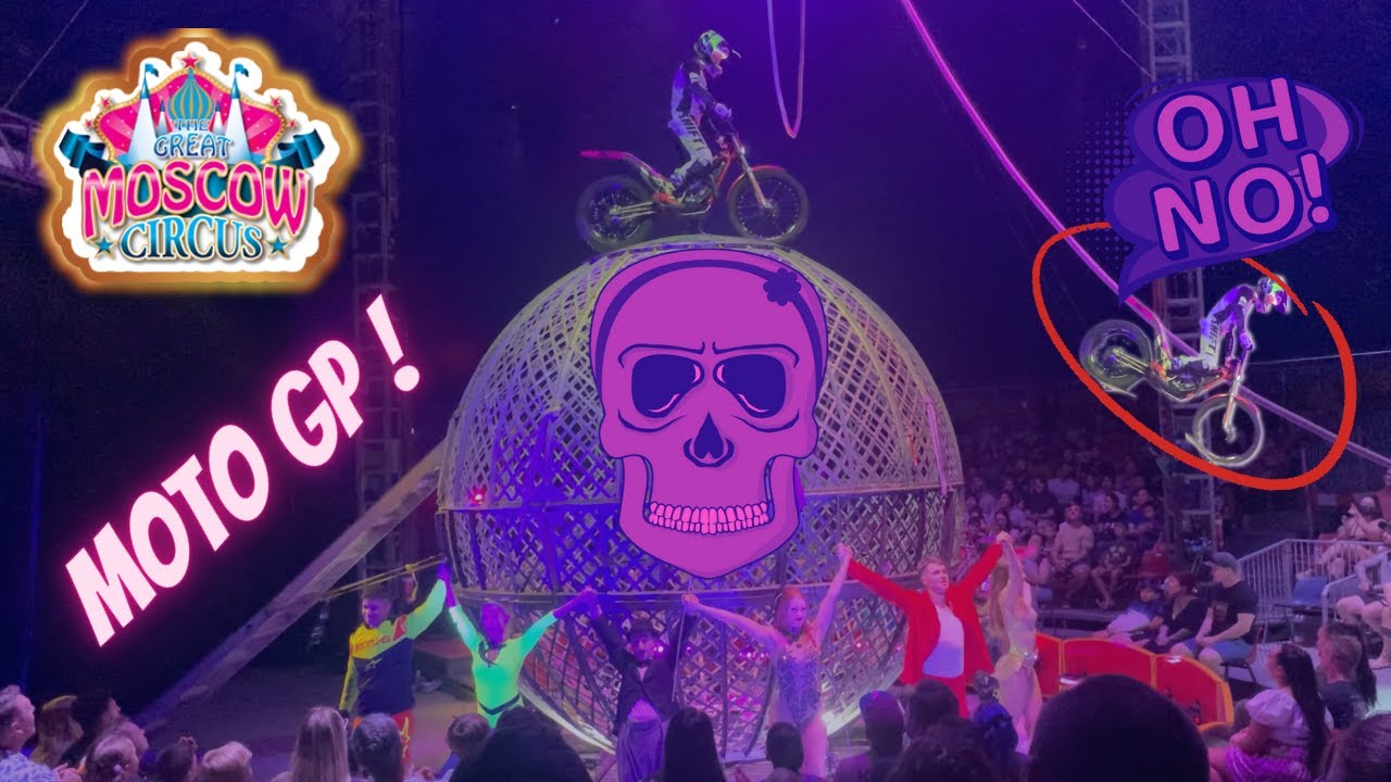 Motor Cycle | the most Dangerous Act in the Circus History | The Great Moscow Circus 2022