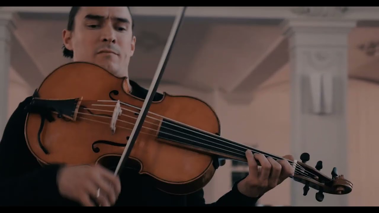 Bach Suite 4 Gigue Sergey Malov plays Violoncello da Spalla