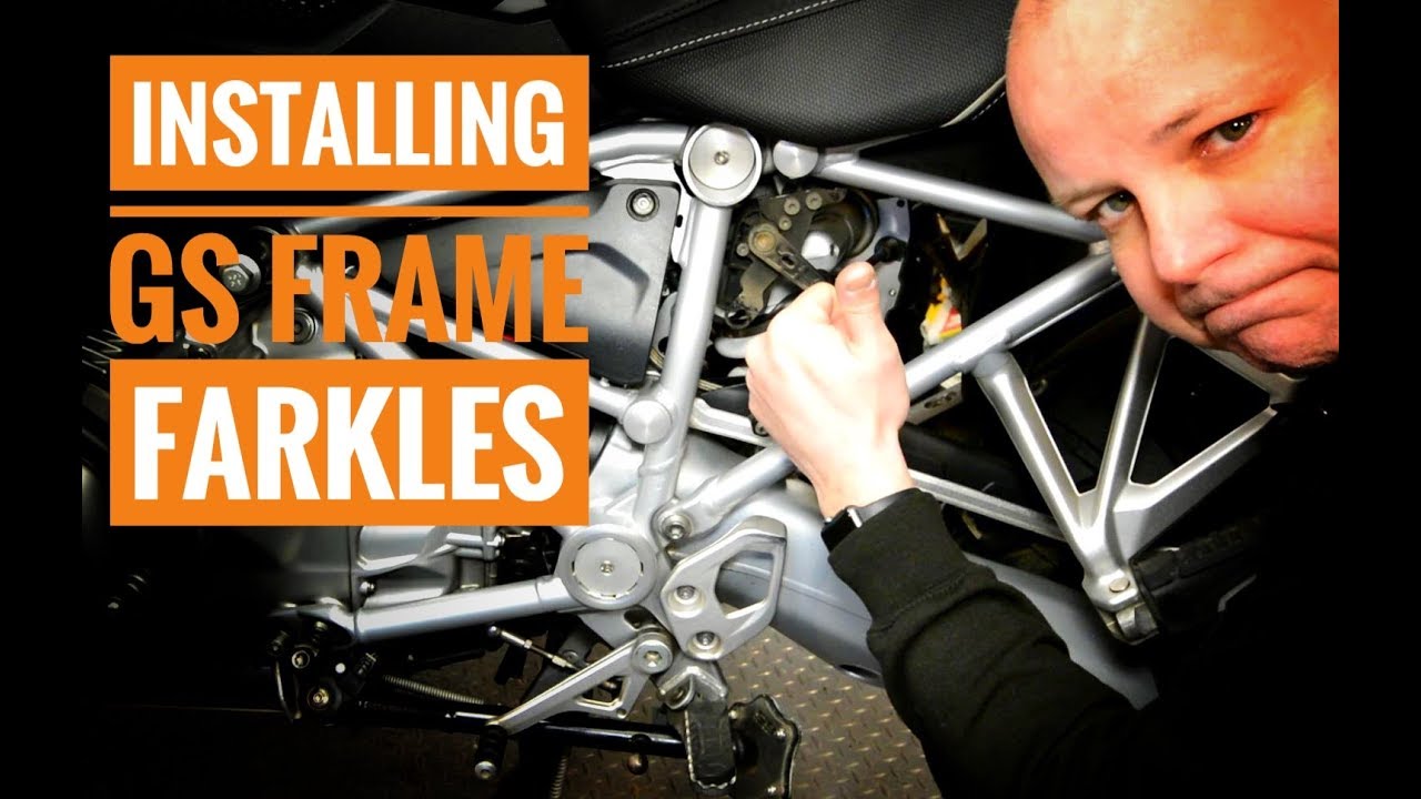 How to install Hornig frame covers on the BMW R1200GS