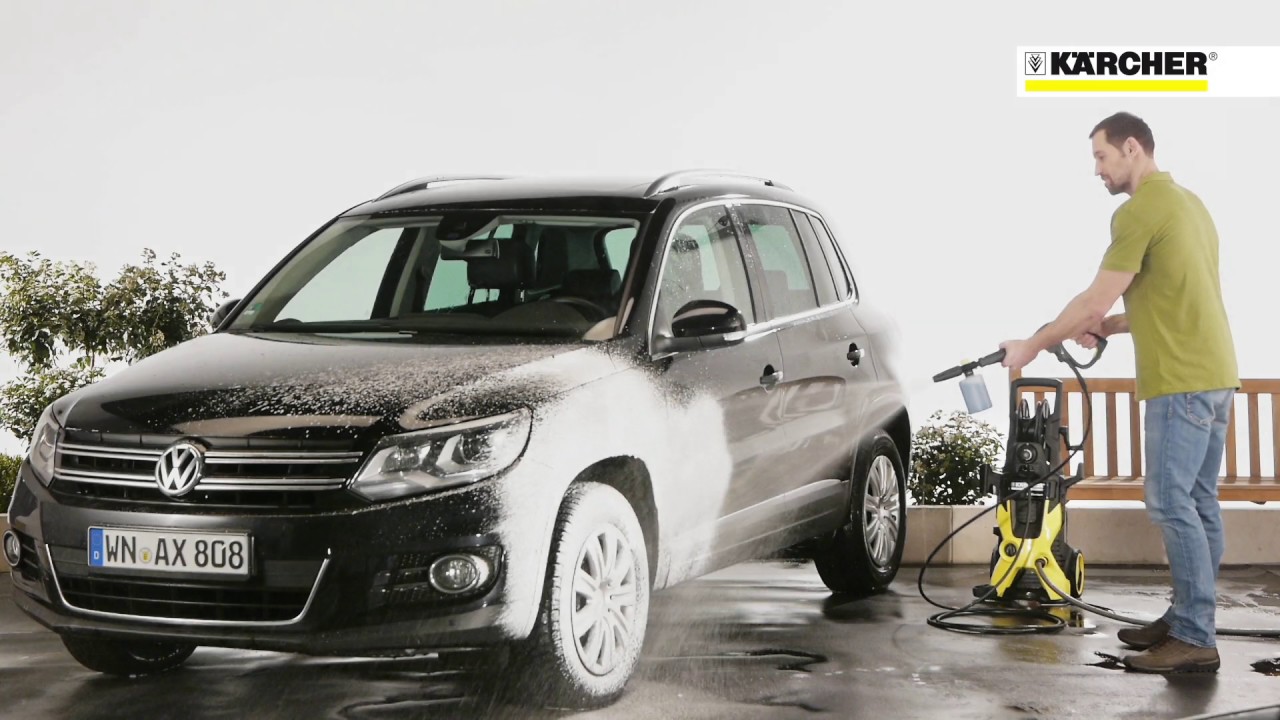 Jak umyć samoch&oacute;d aktywną pianą z lancą pianową Karcher FJ 6 - #1 myjki.com -sklep specjalistyczny