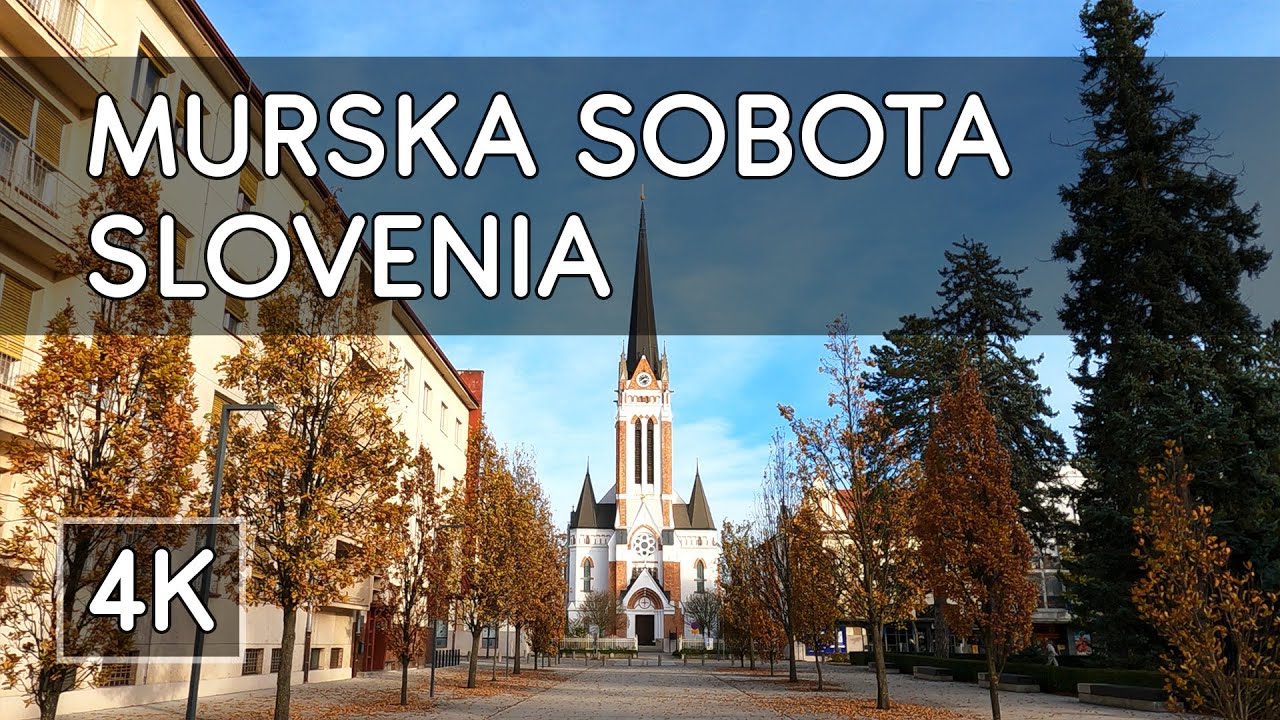 Walking Tour: Murska Sobota, Slovenia - 4K UHD Virtual Travel