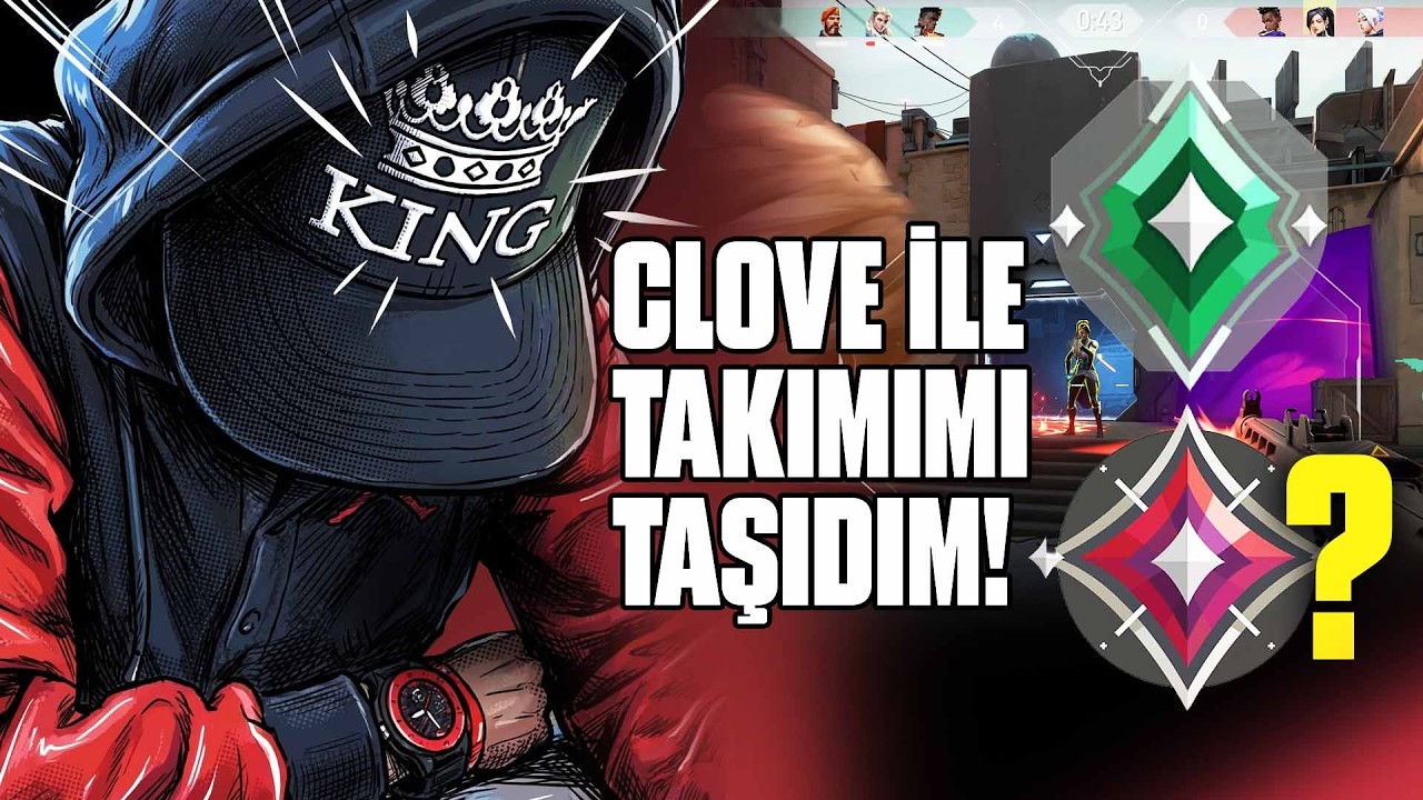 CLOVE İLE TAKIMIMI TAŞIDIM! | HEDEF IMMORTAL OLMAK #5