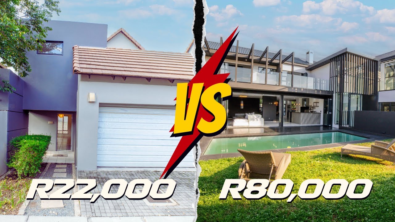 What R80,000 Vs R22,000 rentals looks like in Johannesburg, South Africa