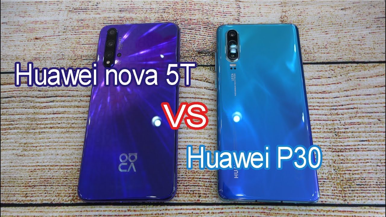 Huawei nova 5T vs Huawei P30 | SpeedTest and Camera comparison