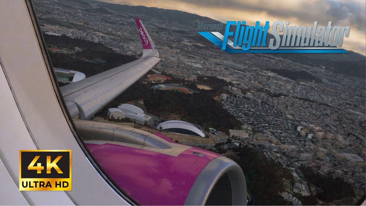 Peach Aviation Flight | Fukuoka (FUK)&ndash;Kansai (KIX) | A320neo | MSFS 2020