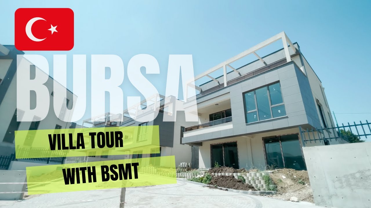 Gorgeous Villa Tour with Walkout Basement in Bursa, Turkiye