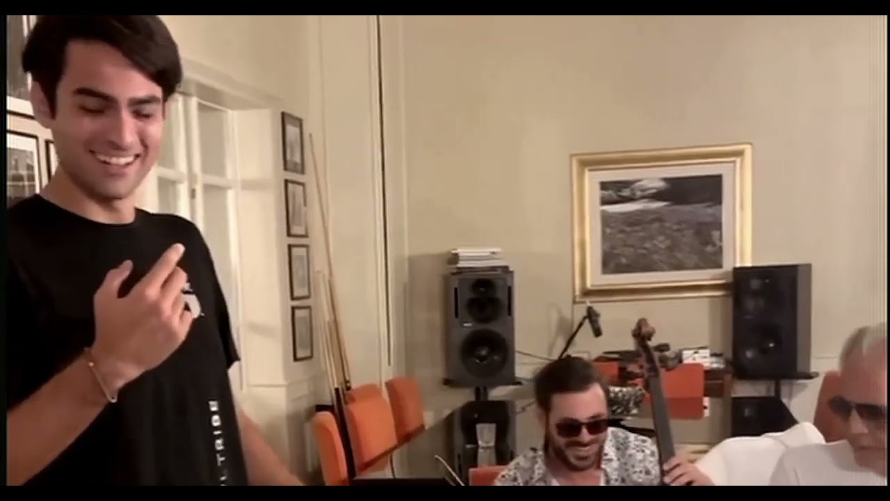 Matteo Bocelli Caruso Warm Up At Home