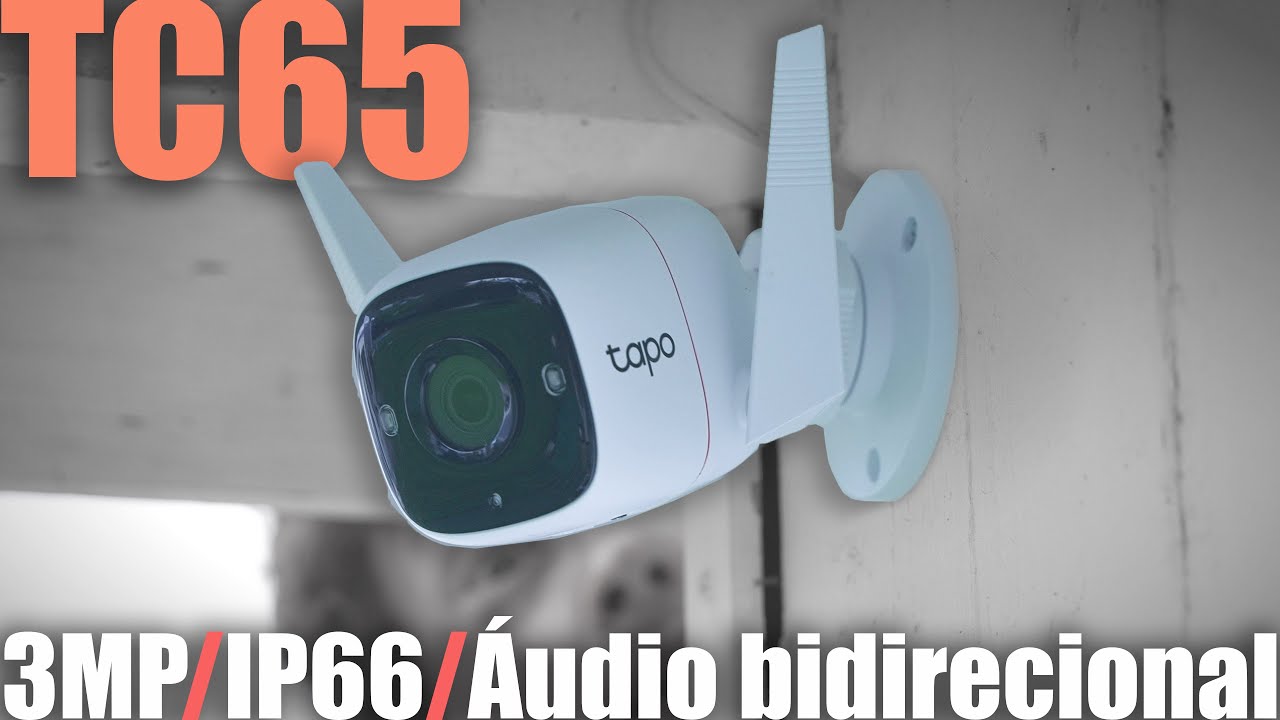 TP-LINK TC65 ... Teste qualidade de som, alarme , microfone, video, app...