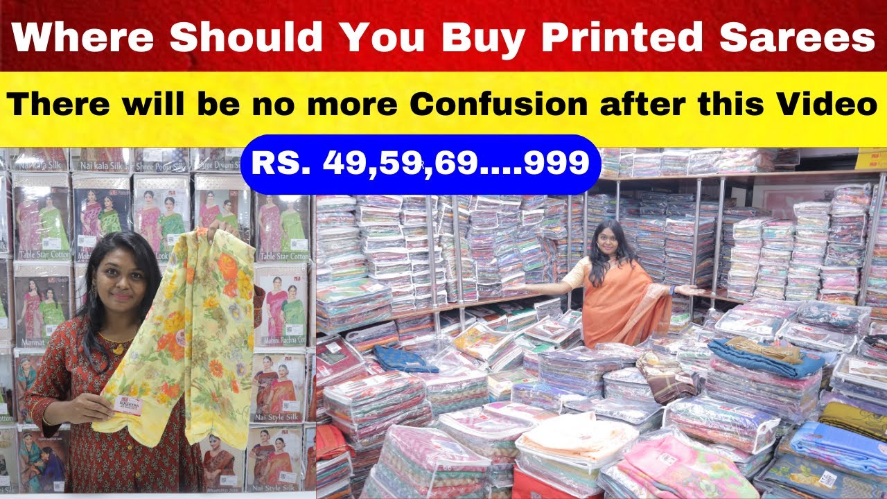 printed saree manufacturer in surat | Wholesale Saree Manufacturers in Surat #saree #sarees