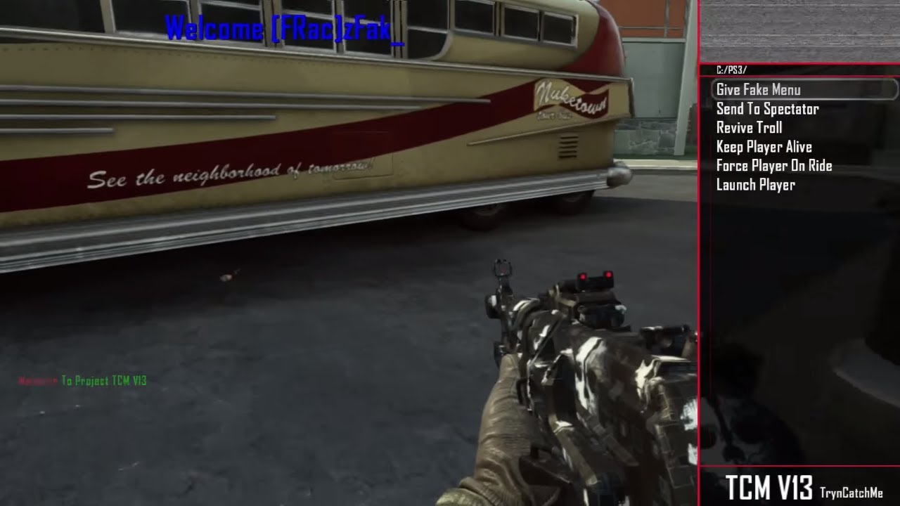 BO2 MOD MENU TROLLING gegen ein MODDER!!!!!! (Deutsch)