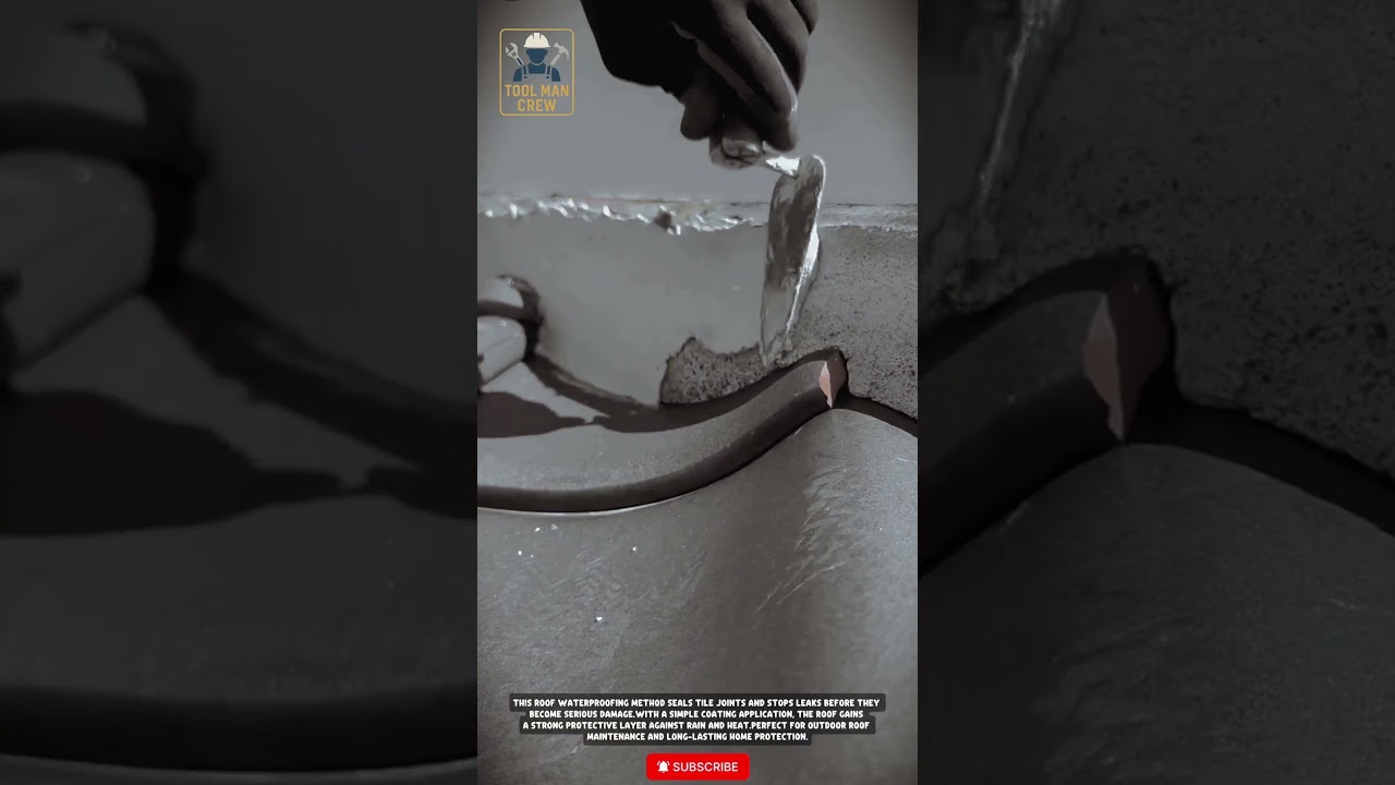 Strong & Waterproof Roof Sealing Tools for Leak Repair and Tile Protection