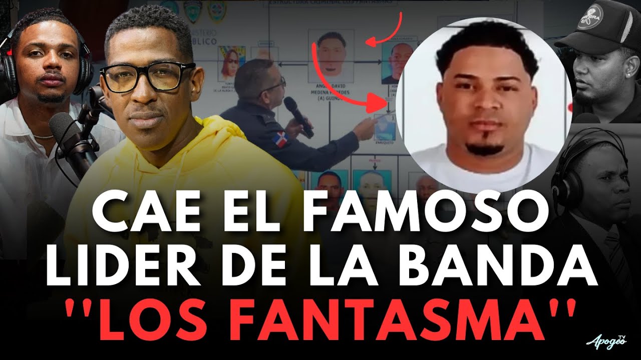 CAE EL FAMOSO LIDER DE LA BANDA ''LOS FANTASMA'' INVOLUCRADO EN ASALTO A JOYERIA Y VARIOS CRIMENES