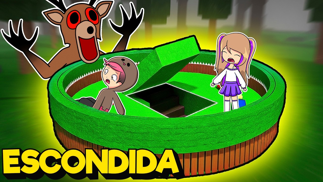 Constru&iacute; una BASE ESCONDIDA en 99 NOCHES EN EL BOSQUE Roblox