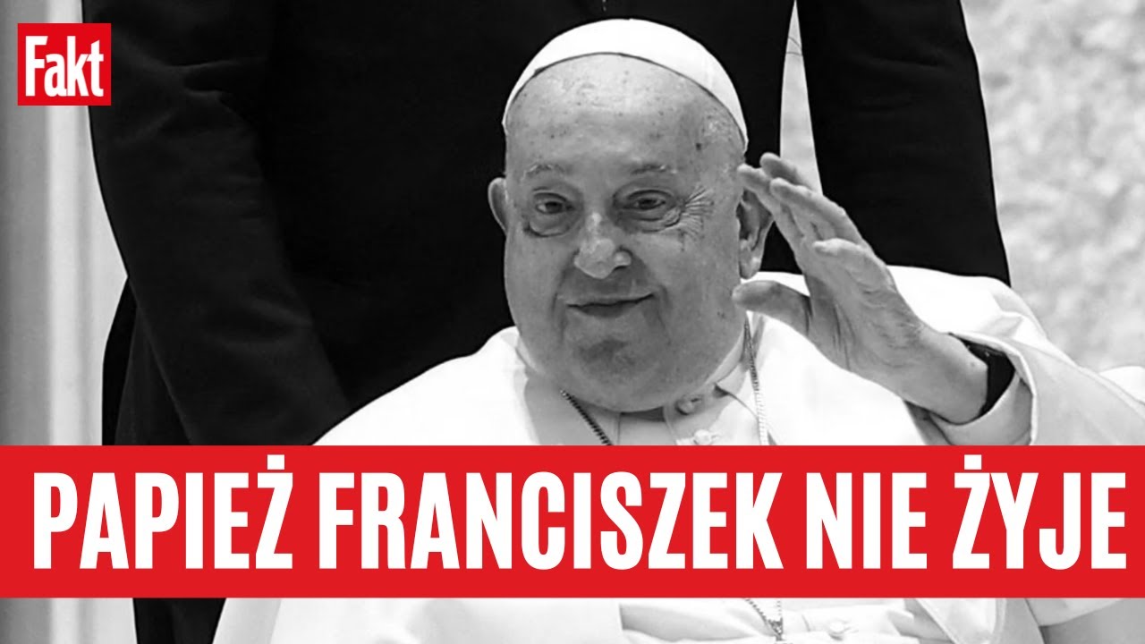 Papież Franciszek NIE ŻYJE. Podano przyczynę: to udar mózgu i nieodwracalna zapaść kardiologiczna