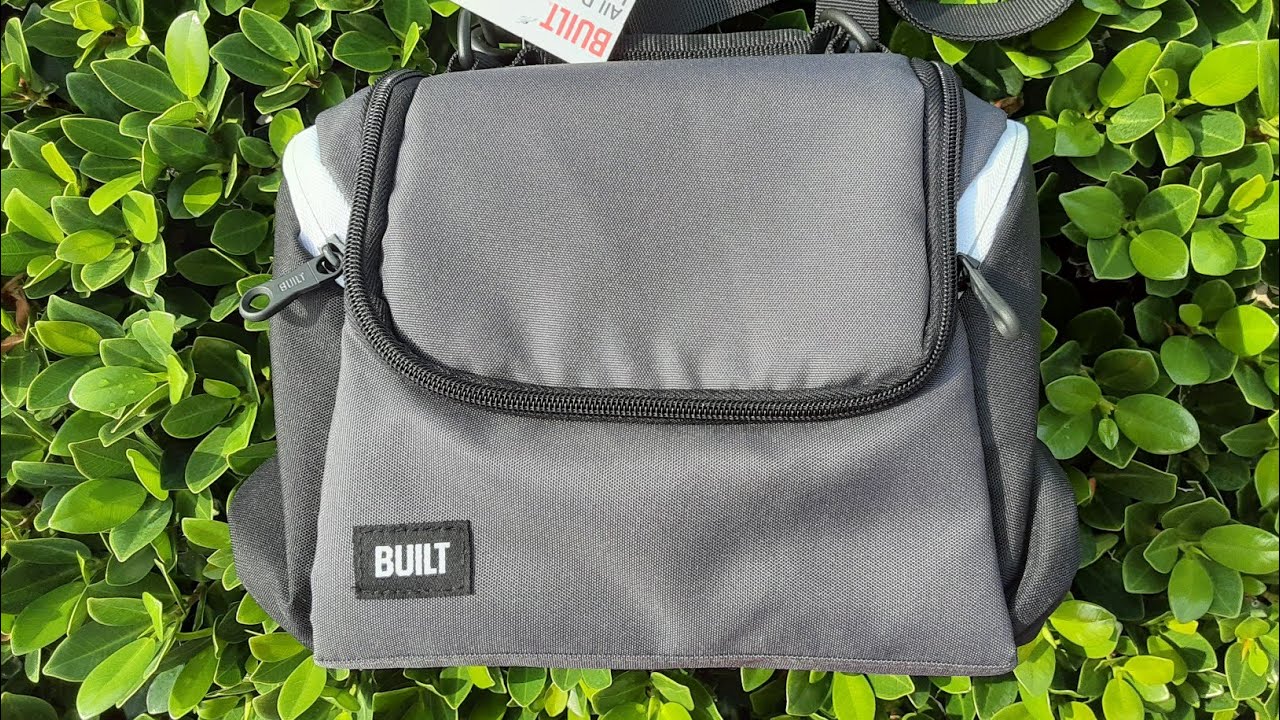 Built All Day Lunch Bag Black and Grey Unboxing + First Impressions
