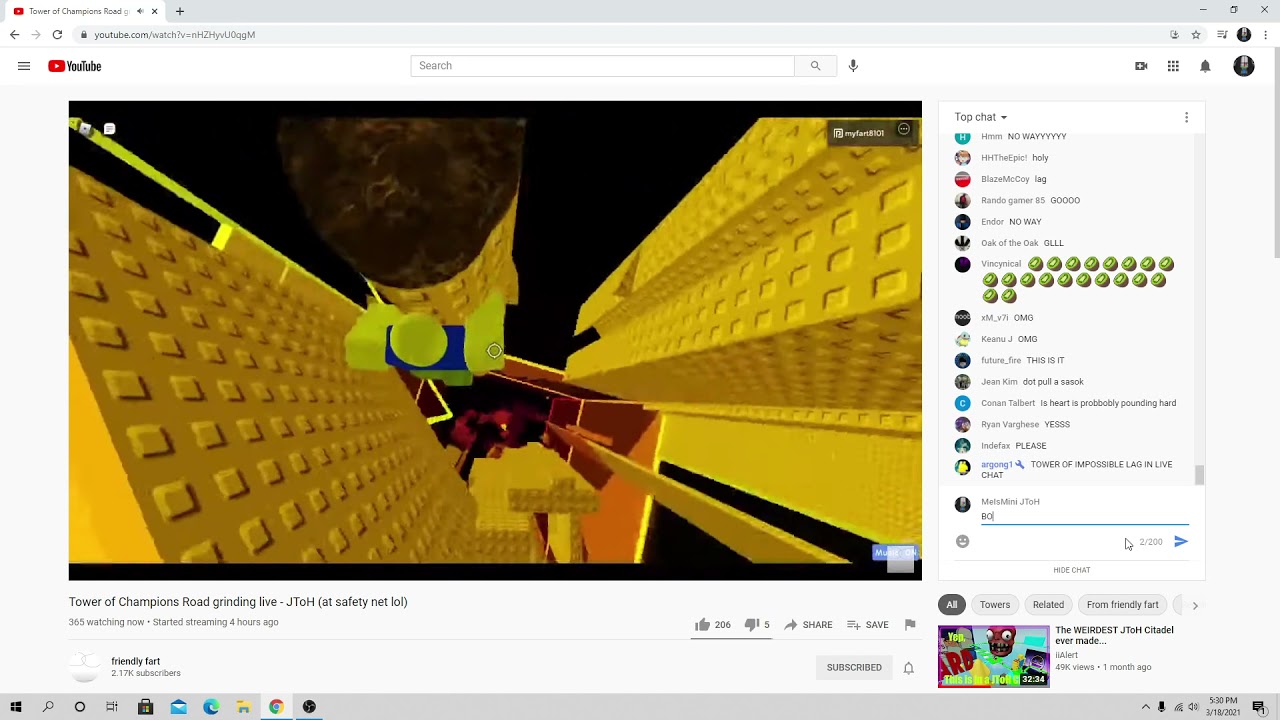 MYFART FAILS LAST JUMP OF ToCR NOOOOOOOOOOOOOOOOOOOOOO